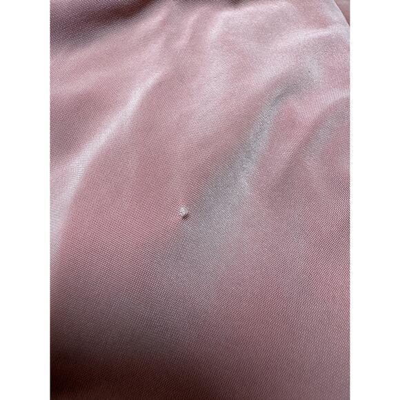 MISA Los Angeles Leza Gathered Crossover Pink Sleeveless Tulip Maxi Dress Size M - Picture 12 of 12